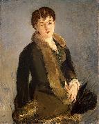 Edouard Manet Isabelle Lemonnier le Chapeau a la Main USA oil painting artist